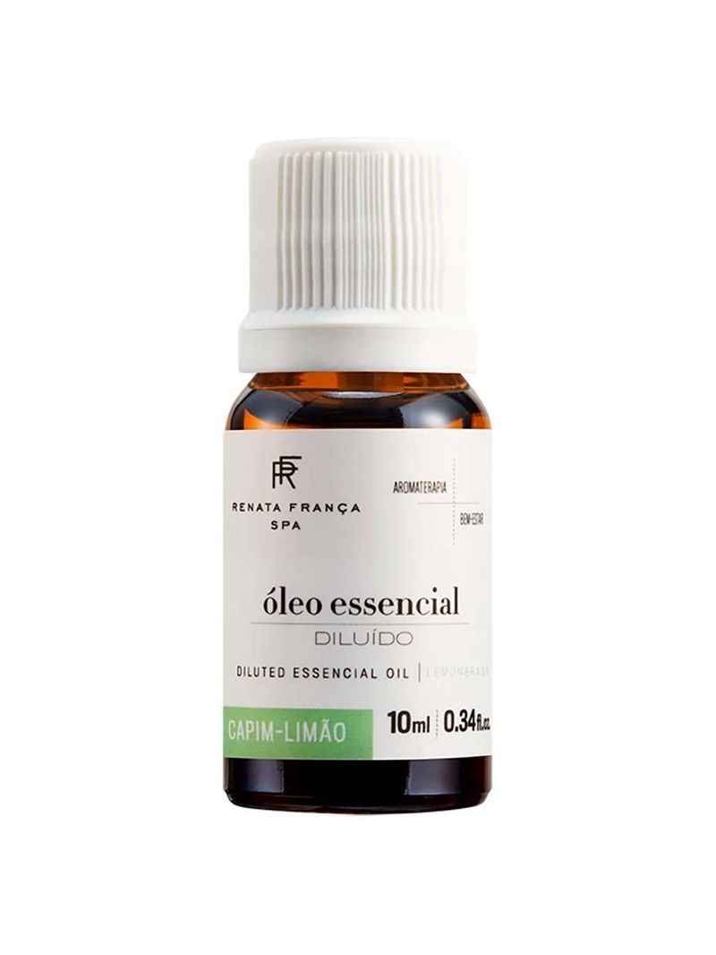 Óleo essencial diluído spa renata frança capim-limão