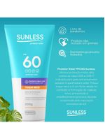 Protetor solar sunless fps 60