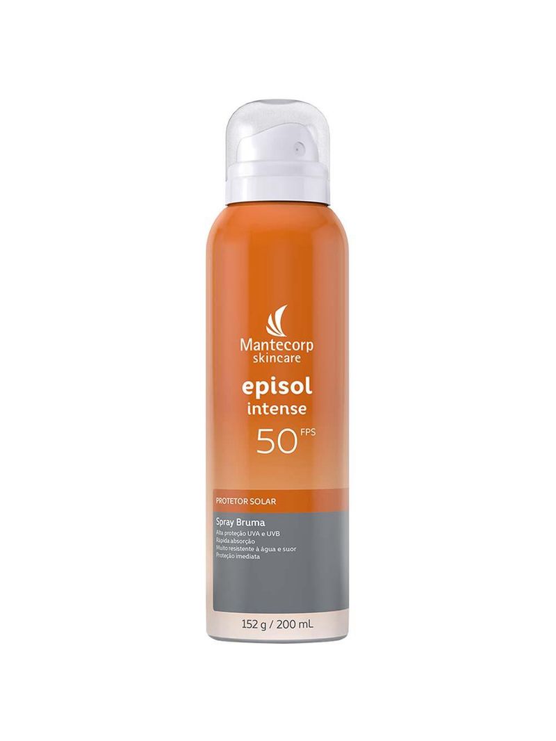Protetor solar bruma mantecorp skincare episol intense fps 50