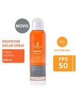Protetor solar bruma mantecorp skincare episol intense fps 50