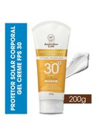 Protetor solar australian gold gel creme fps30