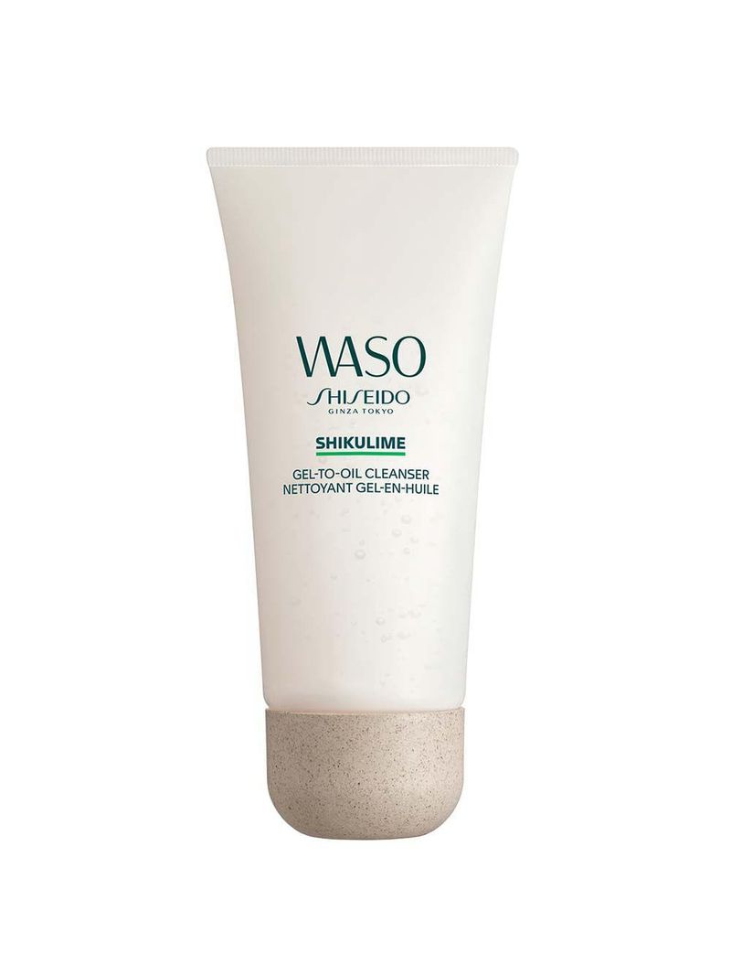 Gel de limpeza shiseido – waso shikulime gel-to-oil cleanser
