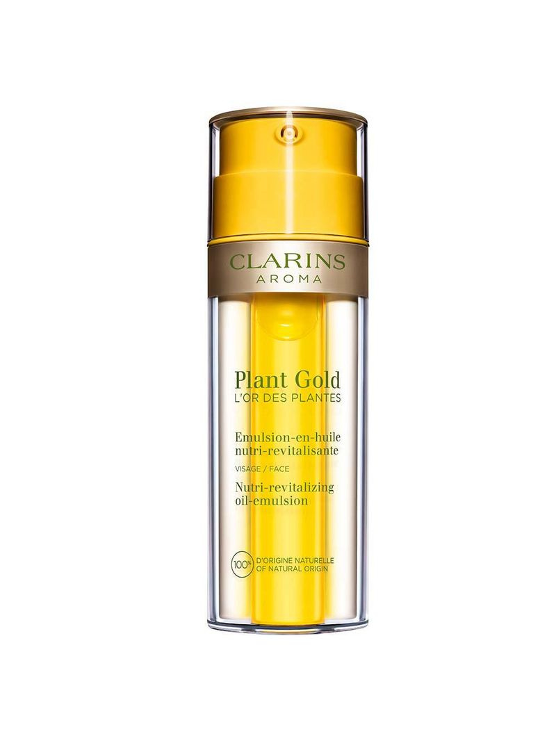 Emulsão em Óleo nutri-revitalizante clarins plant gold