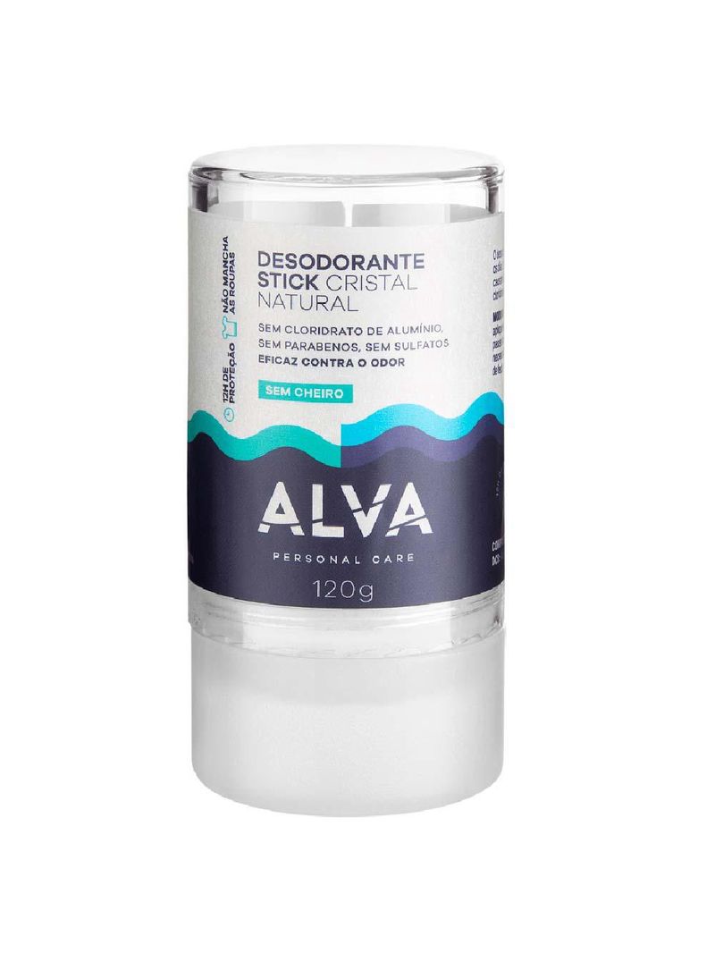 Desodorante alva stick kristall sensitive