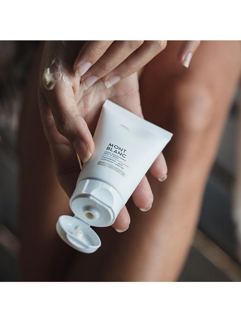 Creme reviltalizante para as mãos terral natural mont blanc