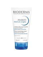 Creme para mãos bioderma atoderm mãos e unhas cuidado reparador calmante