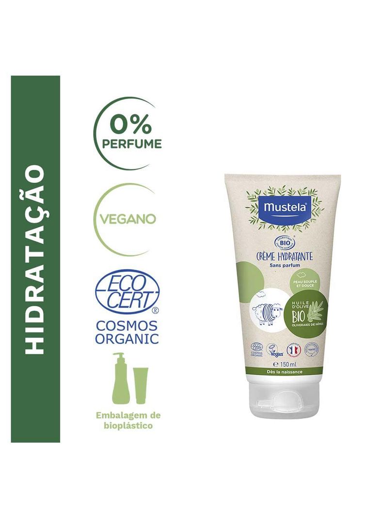 Creme hidratante mustela bio