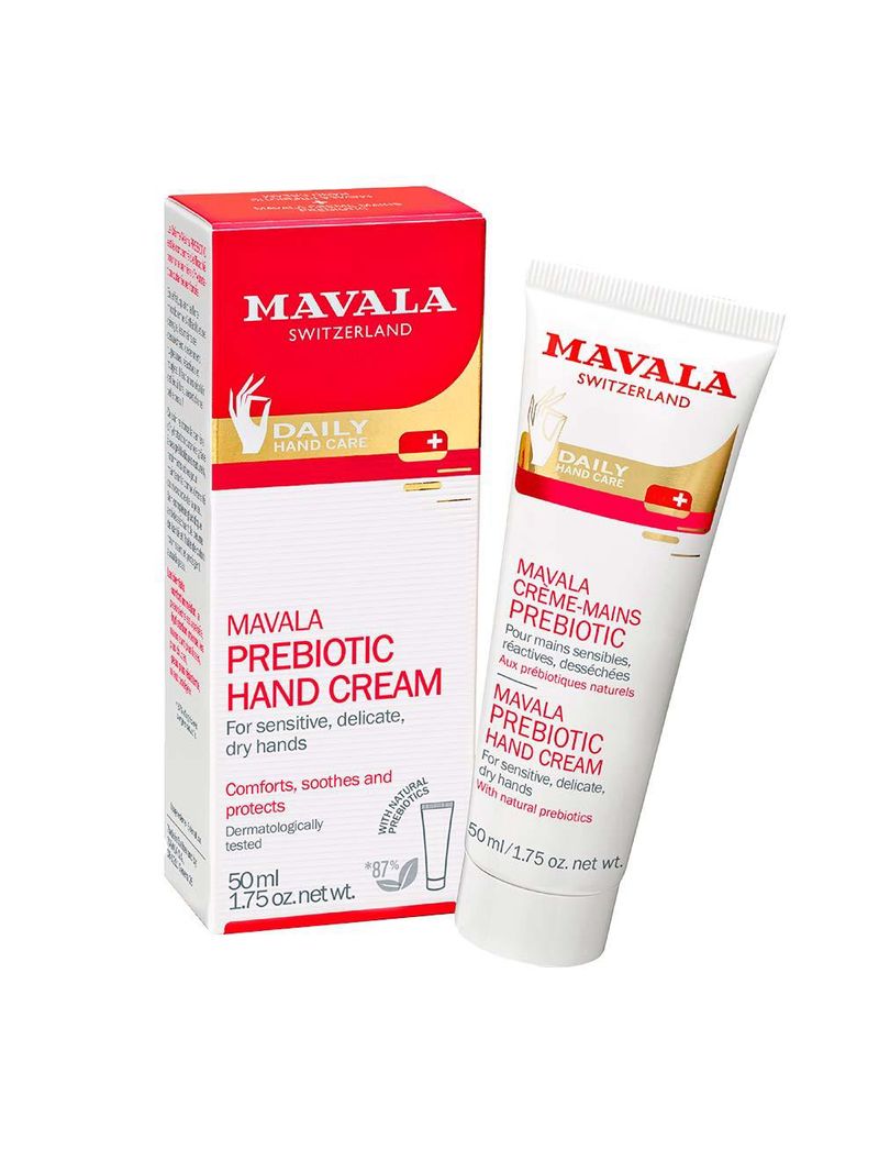 Hidratante para mãos mavala prebiotic hand cream