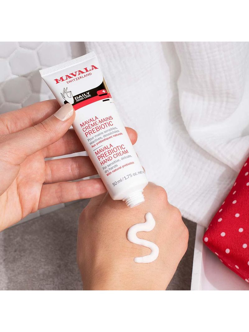 Hidratante para mãos mavala prebiotic hand cream