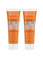 Avène mat perfect kit com 2 unidades – protetor solar clareador com cor fps70 – claro 40g