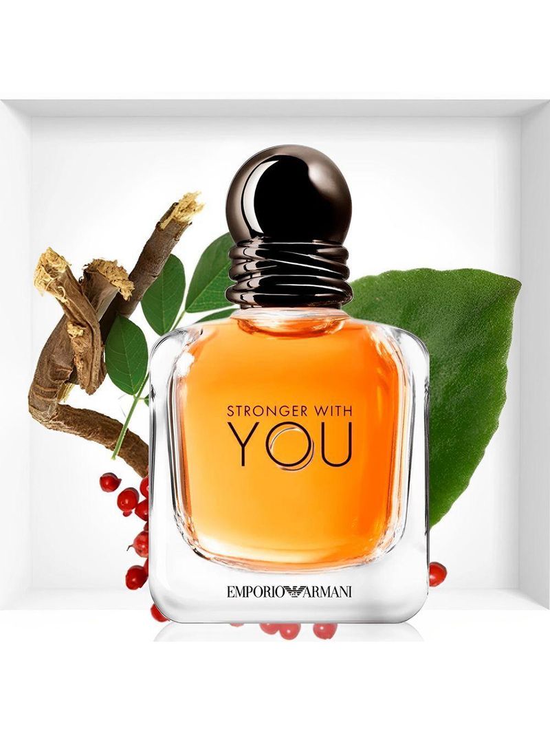 Giorgio Armani Stronger With You Eau De Toilette - Perfume Masculino 100 Ml