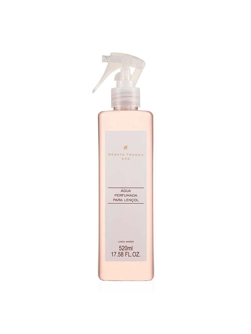 Água perfumada para lençol spa renata frança