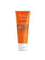 Protetor solar com cor avène - emulsão solar toque seco fps 70 color
