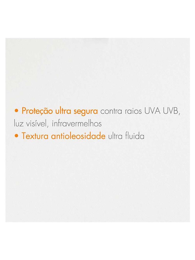 Protetor solar com cor avène - emulsão solar toque seco fps 70 color