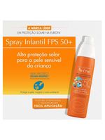 Àvene fps 50 infantil avène - protetor solar