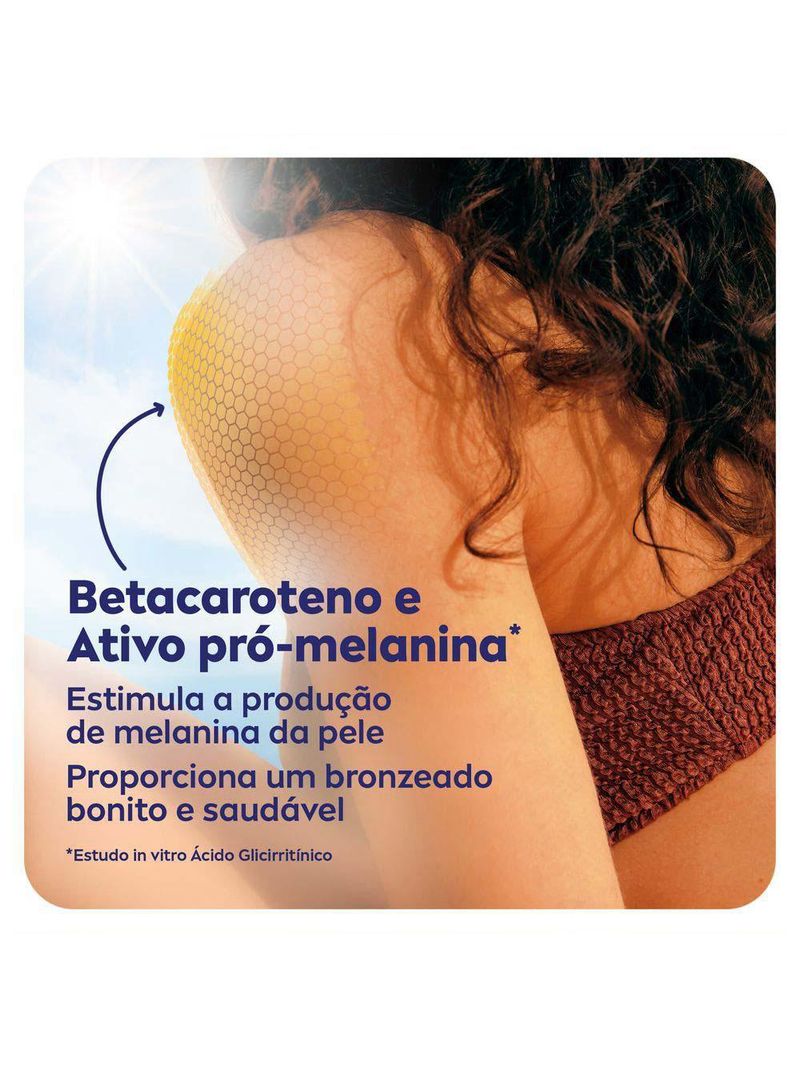 Protetor solar nivea sun protect & bronze fps30