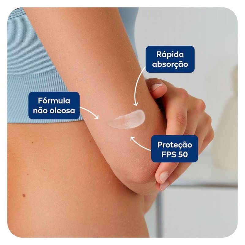 Protetor solar nivea sun protect & hidrata fps50