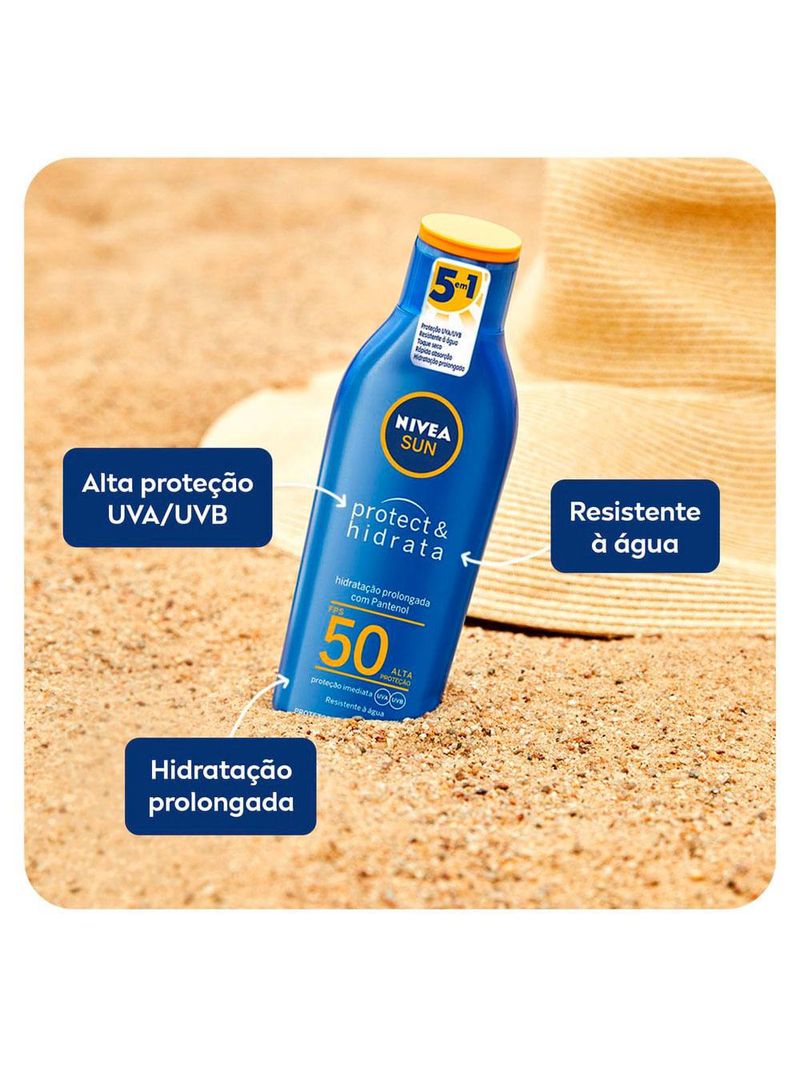 Protetor solar nivea sun protect & hidrata fps50