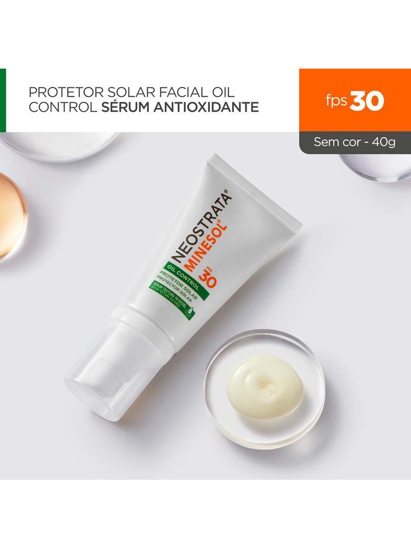 Protetor solar neostrata minesol oil control sérum fps 30