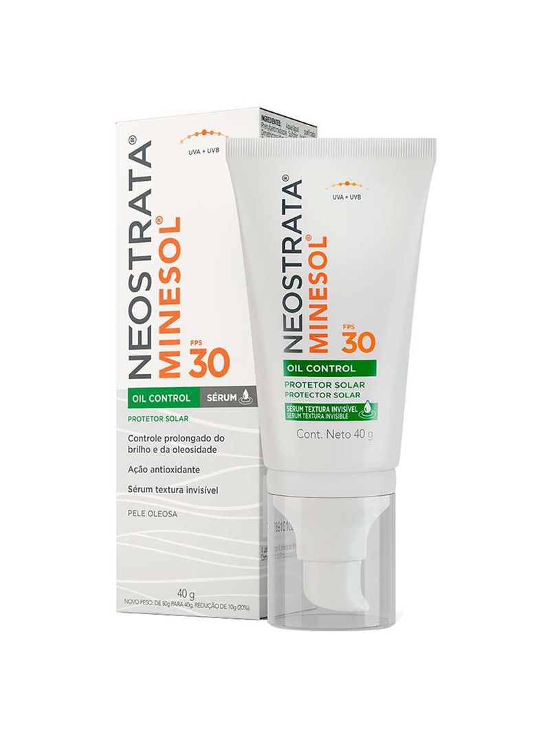 Protetor solar neostrata minesol oil control sérum fps 30