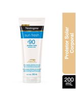 Protetor solar neutrogena sun fresh fps 90