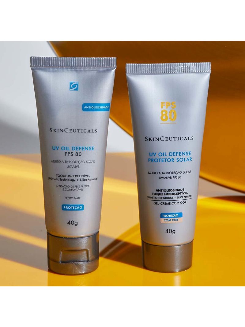 Protetor solar skinceuticals - uv oil defense fps 80 tinted