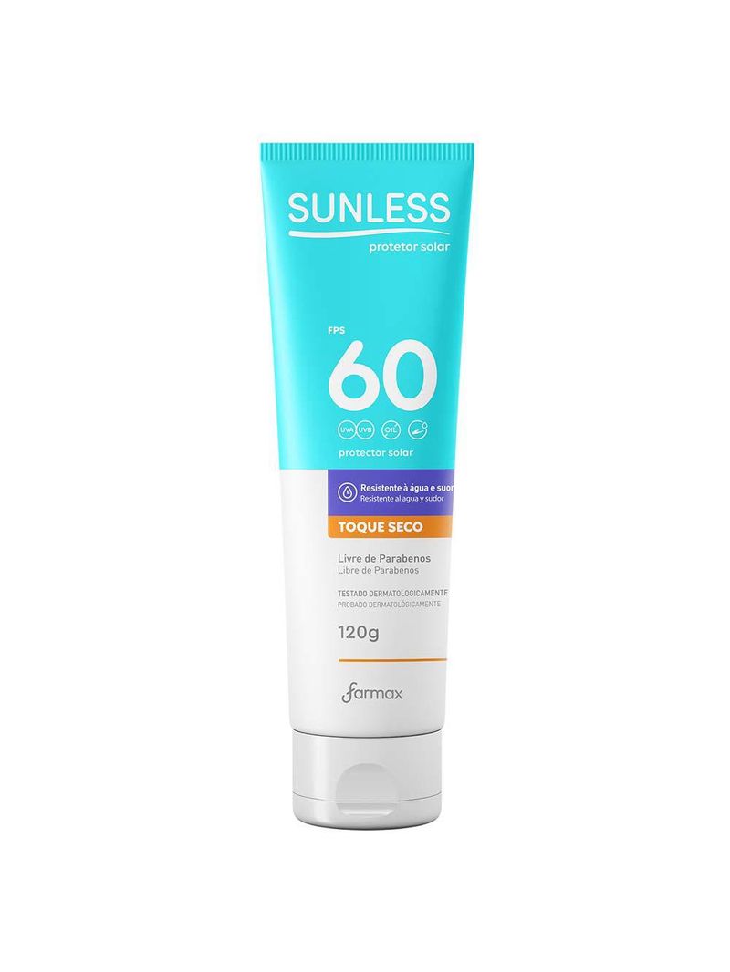 Protetor solar sunless - toque seco fps 60