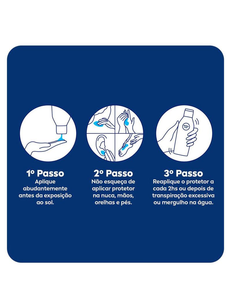 Protetor solar nivea sun protect & hidrata fps30