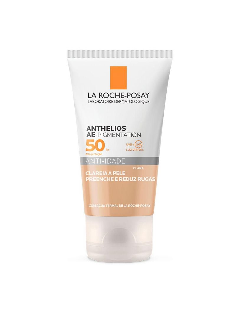 Protetor solar anti-idade la roche posay - anthelios ae-pigmentation fps50
