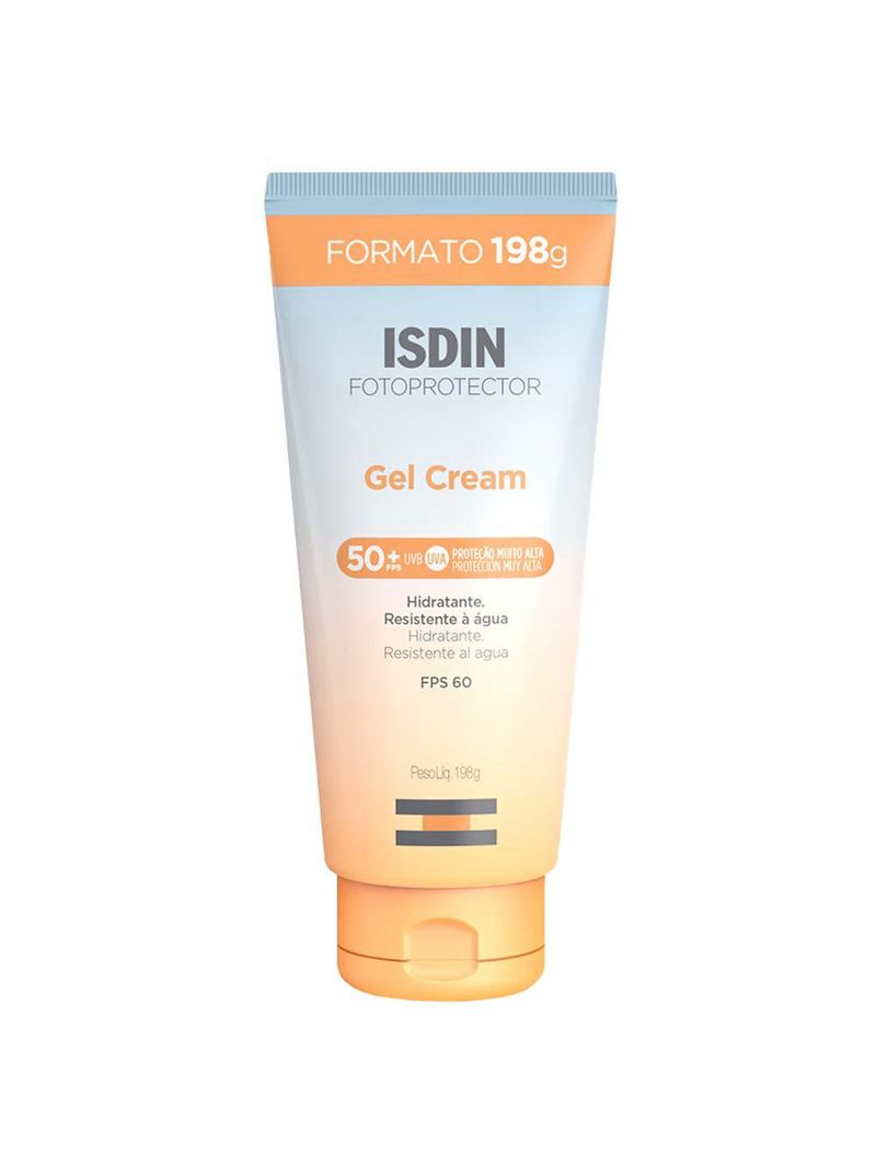 Protetor solar corporal isdin - gel cream fps 50+