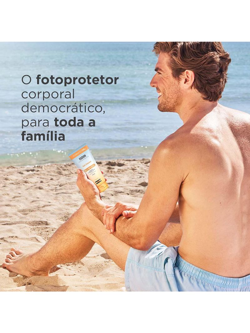 Protetor solar corporal isdin - gel cream fps 50+