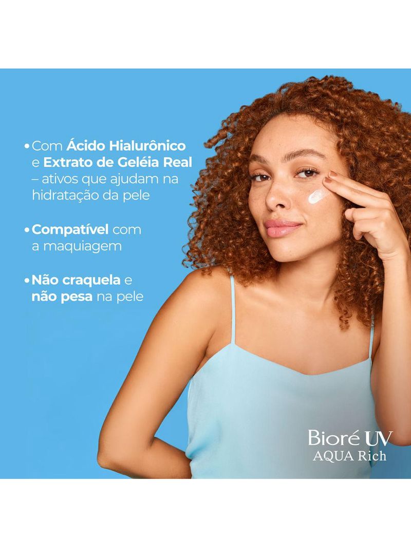 Protetor solar bioré - aqua rich watery essence fps 50