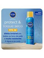 Nivea sun protetor solar spray protect & toque seco fps30