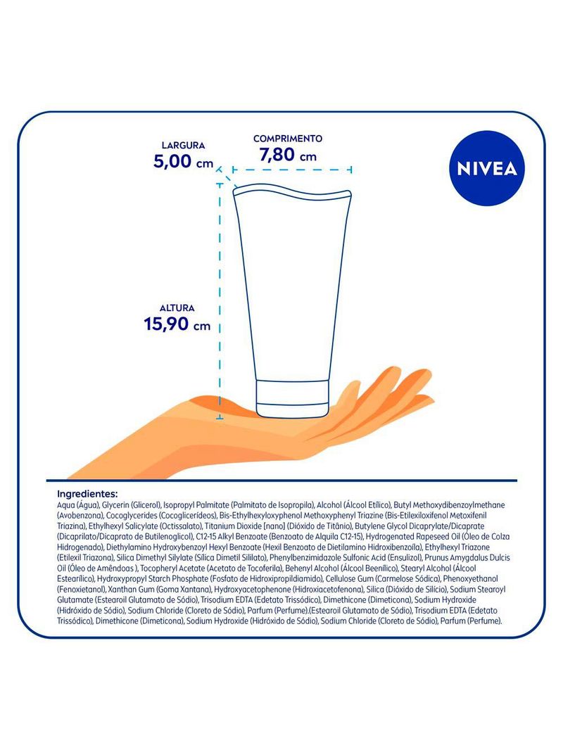Nivea sun protetor solar kids brincando na Água fps 60