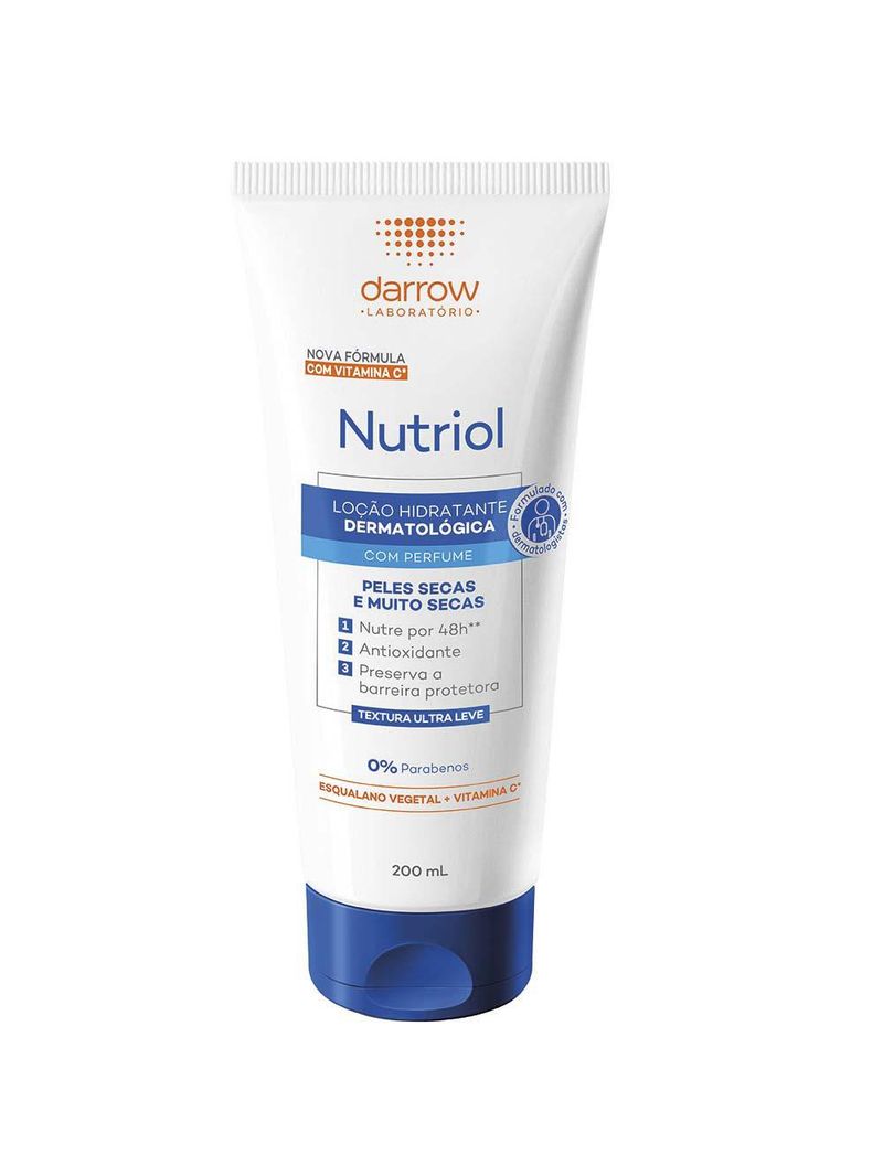Nutriol hidratante intensivo dermatológico darrow
