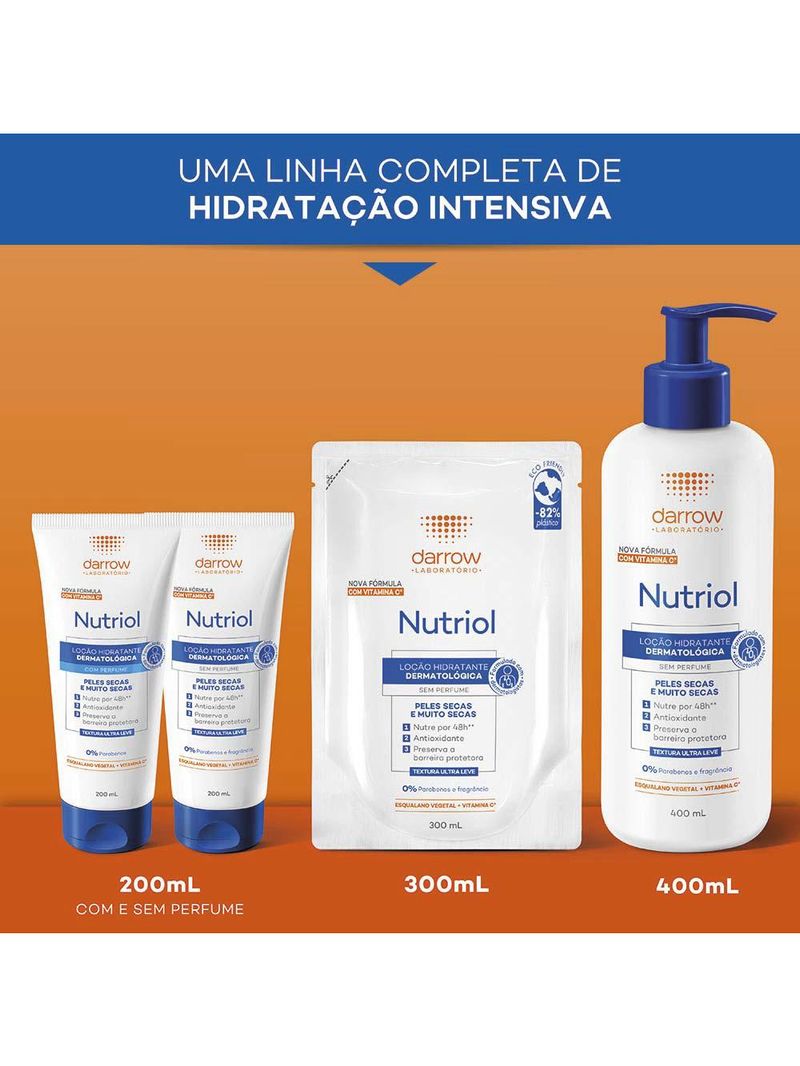 Nutriol hidratante intensivo dermatológico darrow