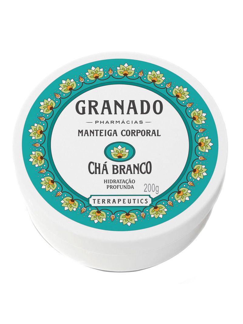 Manteiga corporal granado - chá branco