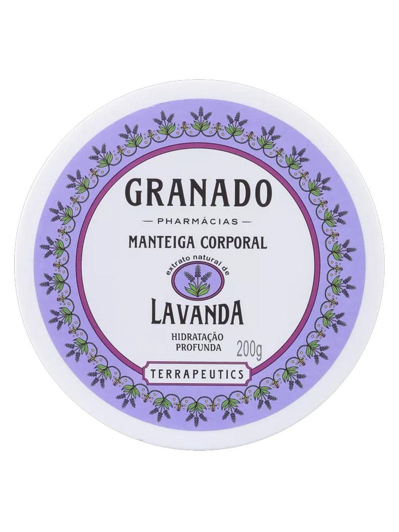 Manteiga corporal granado - lavanda