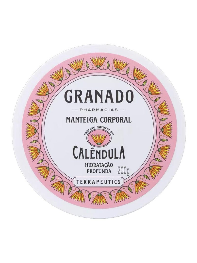Manteiga corporal granado - calêndula