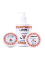 Granado calêndula kit - esfoliante + hidratante + manteiga corporal