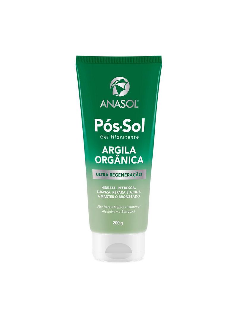 Gel hidratante pós-sol argila anasol