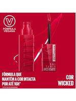 Batom líquido maybelline ny super stay vinyl ink 4,2ml