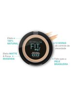 Pó compacto maybelline - fit me!