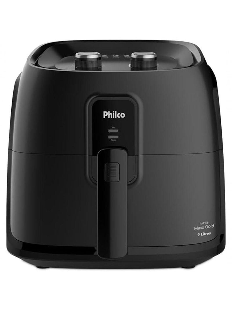 Air Fryer Philco Cesto Quadrado Gold 9L 2000W PAF90B 110V