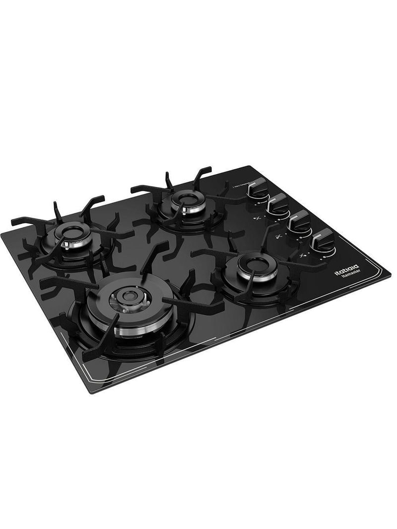 Cooktop Itamaster 4 Bocas Preto Bivolt