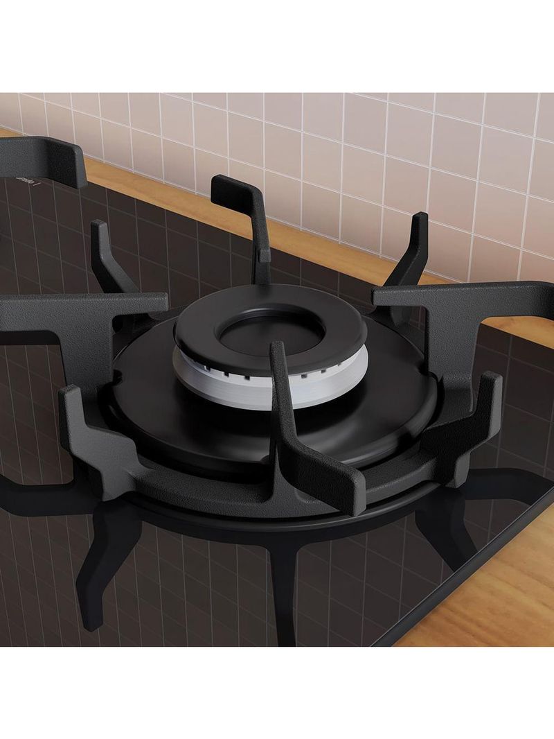 Cooktop Itamaster 4 Bocas Preto Bivolt