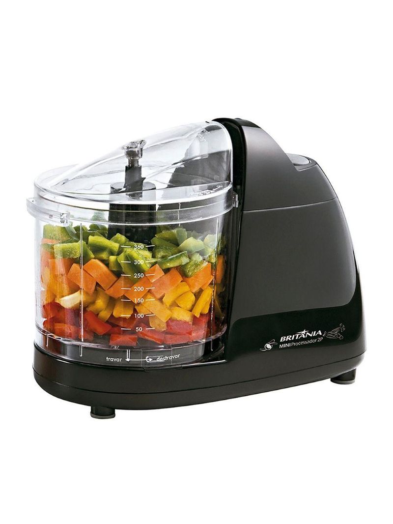 Mini Processador 2p 160W Britânia Com Jarra 0,36l 220V