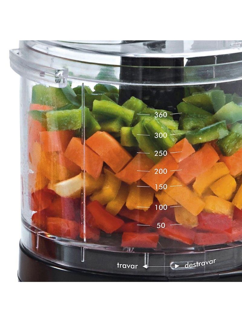 Mini Processador 2p 160W Britânia Com Jarra 0,36l 220V