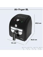 Fritadeira Air Fryer Itatiaia 8l 220v