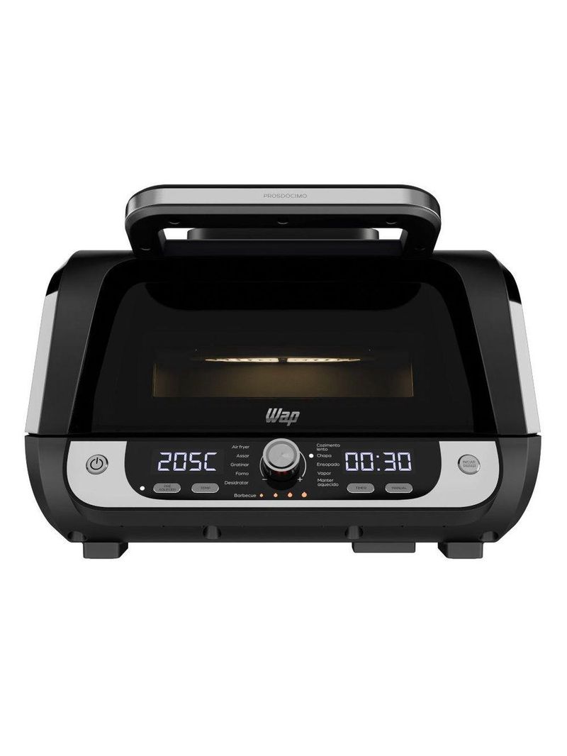 Fritadeira WAP Air Fryer Barbecue 12 Funções 1800W 110V